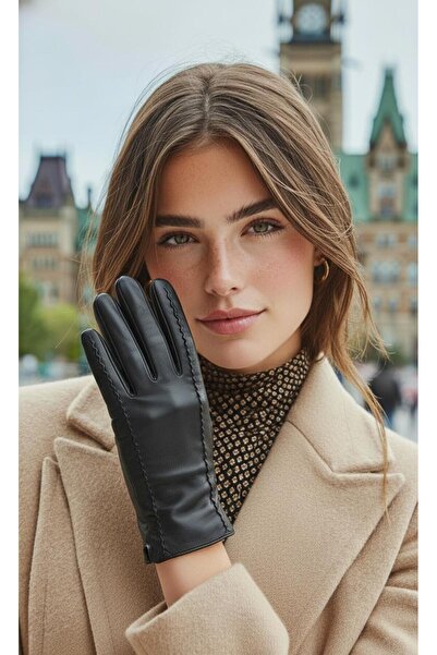 LAGRANZE Urban Grace Kadın Hakiki Deri Eldiven