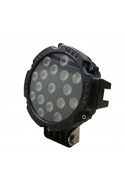 OEM Proiector LED Auto Offroad 51W/12V-24V, 3740 Lumeni, Negru, Flood Beam 60...