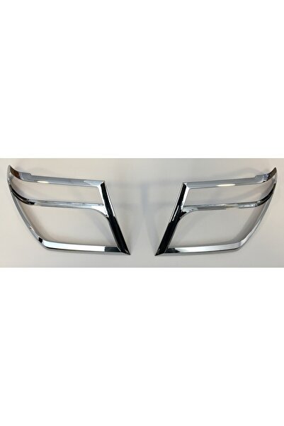 OEM Ornamente cromate faruri compatibile cu Nissan Navara D40 2010 - 2015 NN1...