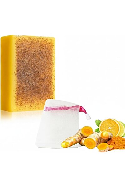 AZONEE صابون حمض الكوجيك والليمون والكركم - مصحح للبقع الداكنة، تنظيف عميق، ت...