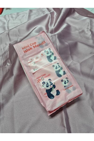 Melkady Aksesuar MelKady 1001 - Mini Taşınabilir Islak Mendil , 1 paket 8 yap...