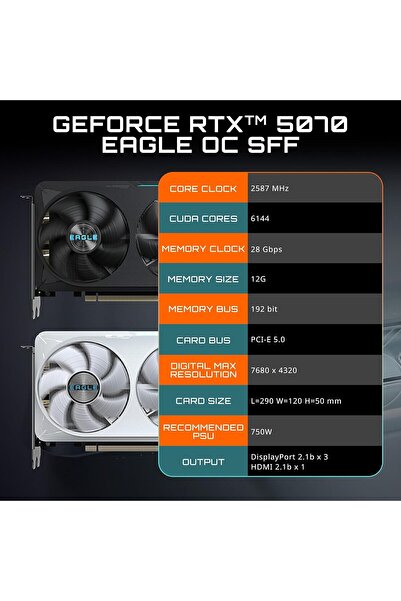 Gigabyte GV-N5070EAGLE OC-12GD