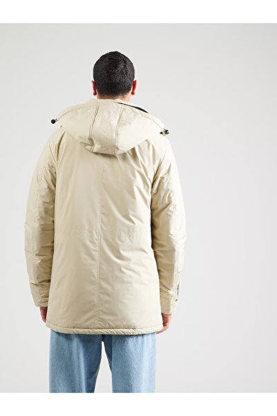 Indicode Jeans Viks Men’s Lightweight Transitional Jacket – Light Beige Casual Outerwear