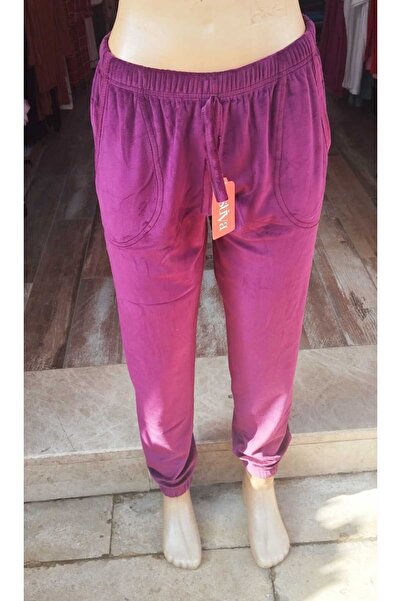 Estiva Soft Velvet Stretchy Fabric Single Bottom with Pockets