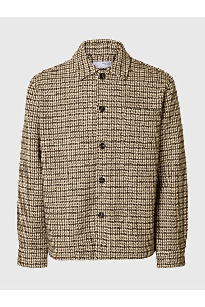 SELECTED Overshirt Wollmix