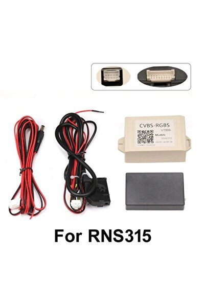 OEM Interfata video, convertor CVBS-RGBS pentru montare camera marsarier afte...