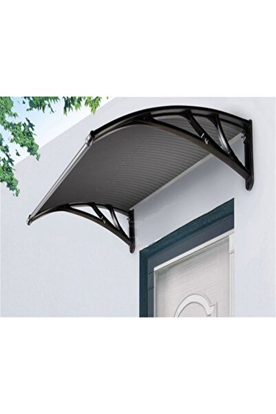 SUNDURMAGROSS Kapı Pencere Üstü Pratik Sundurma 120 X 100 cm Siyah