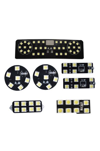 OEM Kit leduri interior 7 piese pentru VW Golf 6 - (BTSD-016) RL-Golf6