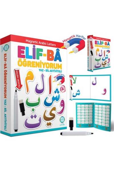 Circle Toys Elif-Bâ Öğreniyorum Yaz-Sil Aktiviteli