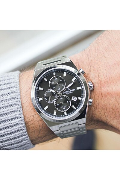 Daniel Klein DK451405 Çelik Kordonlu Erkek Kol Saati