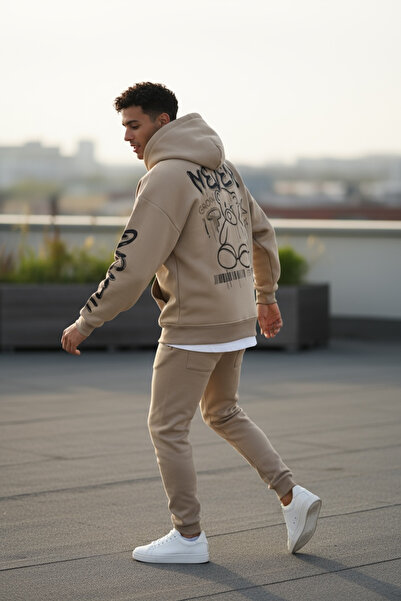 dehaine Men's tracksuit, sweatshirt + pants, Padded, RM57