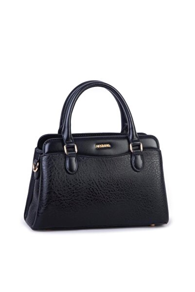 Nas Bag Stylish Women's Midi Hand and Shoulder Bag Black Victoria