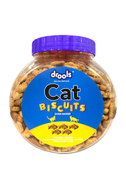 Drools بسكويت دجاج حقيقي للقطط 400 جرام