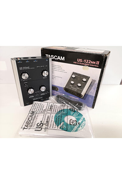 TASCAM US-122MKII USB MIDI Audio Interface