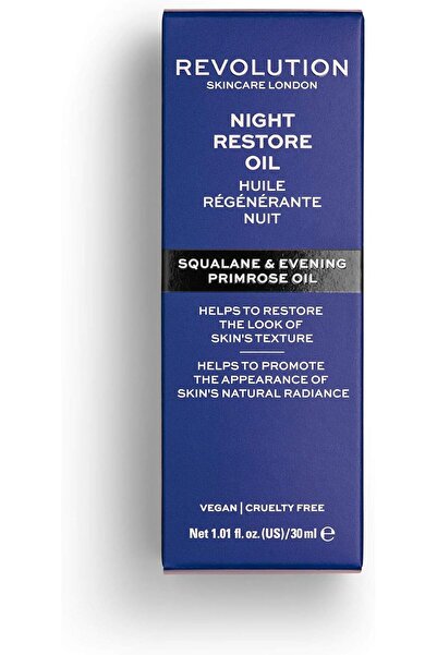 REVOLUTİON SKİNCARE زيت الوجه الليلي المُجدد، 30 مل