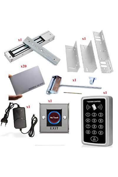 ENPERCON Kartlı ve Şifreli Geçiş Sistemi SET Manyetik Kilit 280KG