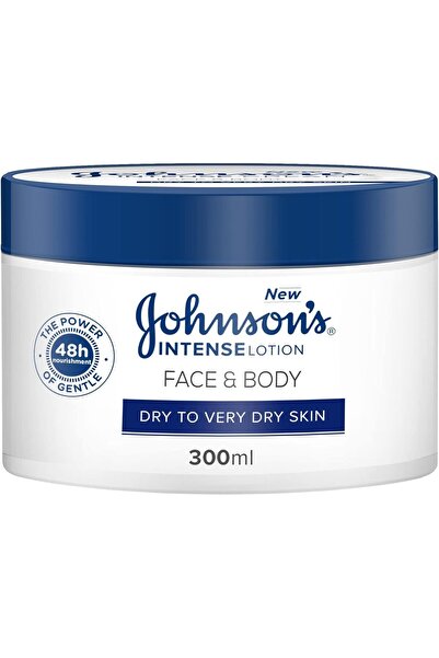 Johnson & Johnson كريم جونسون المكثف للوجه والجسم للبالغين 300 مل - تغذية عمي...