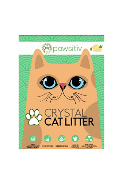 Pawsitiv Crystal Lemon Cat Litter