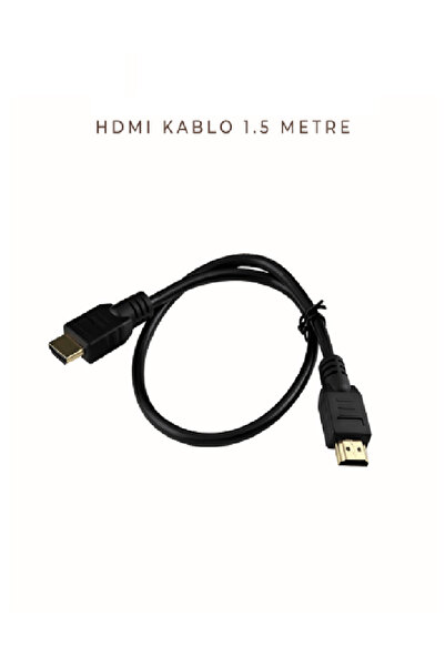 HI-LINK 1.5 Metre HDMI Kablo 4K 3D Full HD - TV, Monitör, PS, Xbox, Laptop Uy...