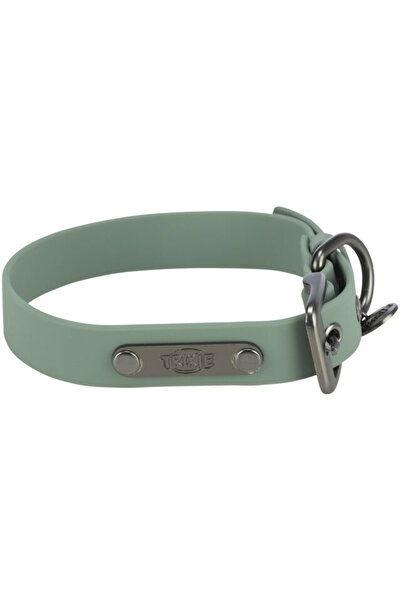 Trixie City Style Collar M-L 40-47 cm, 20 mm, Sage Green