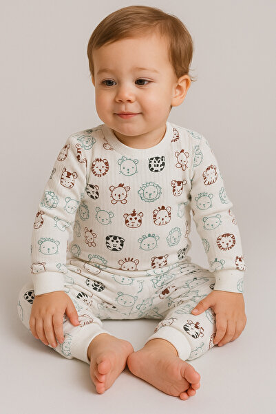 aden kids 100% Cotton Children's Top and Bottom Pajama Set