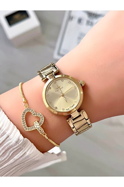 FERRO Women's Wristwatch - Original Product - Bracelet Gift - 3 Atm Waterproof