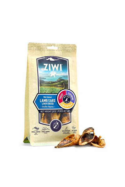 ZIWI Peak مكافآت الكلاب من آذان الضأن 60 جرامًا