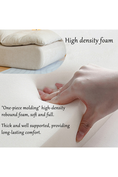 XINYUEMAIC Beanbag chair, high-density foam couch, chenille single chair, leisure chair reading chair