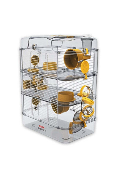 Zolux Rody 3 Trio Rodent Cage for Small Pets 53x27x41cm