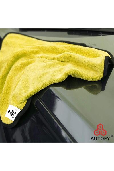 Generic Autofy Multi-Purpose Microfiber Cleaning Towel, 800 GSM, 40x40 cm, Multicolor