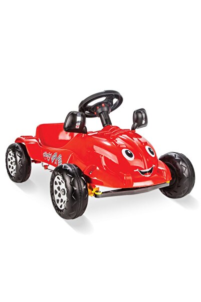 PİLSAN Herby Little Red Riding Hood Pedal Car for Children, Linear Pedal Movement, Maximum Weight