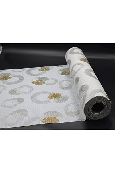 K&M HOMETEX Dolap Ve Çekmece Içi Kaymaz Kaydırmaz Raf Örtüsü 50 cmx15 mt