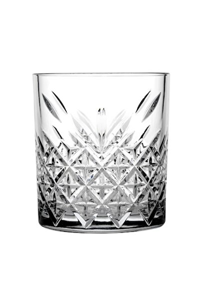 Pasabache Set of 4 Pasabahce Timeless Whisky Glasses, 345 ml, Crystal Clear, Elegant Durable Design