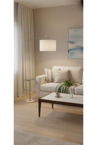 DEC49 أباجورة أرضية فاخرة بتصميم منحني