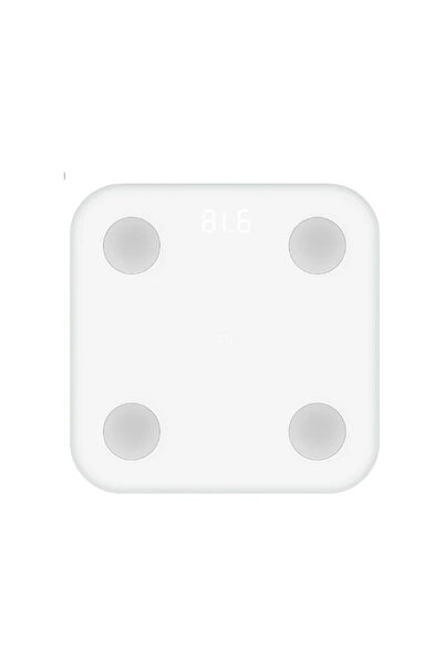 AyShop Pilli İnce Şık Hafif Kare Dijital Baskül Tartı