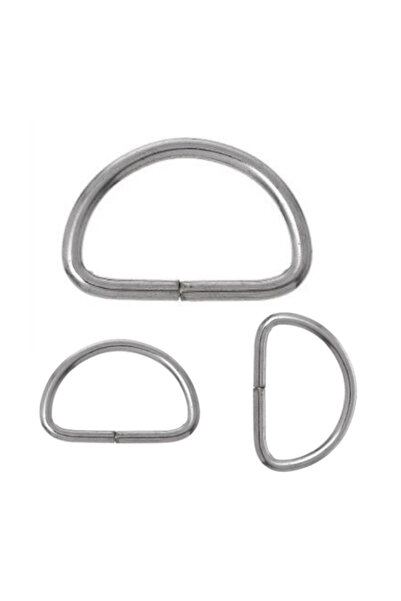 Gerenic حلقات معدنية نصف دائرة ذهبي وفضي