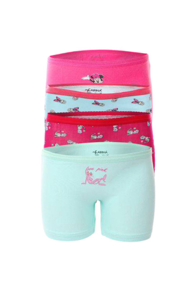 CARINA 4 Girls' Cotton Underwear Shorts - UW 301