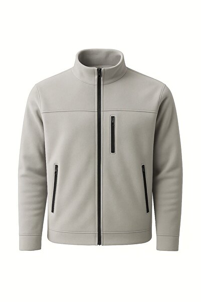 OLEXCA Tam Fermuarlı 3 Cepli Outdoor Polar