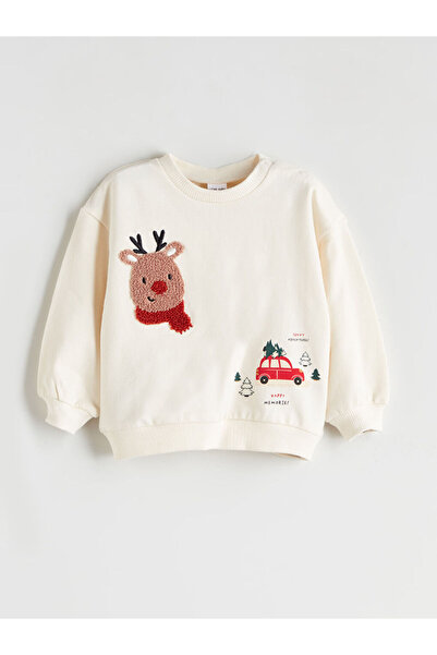 LC Waikiki New Year's Themed Baby Boy Tracksuit