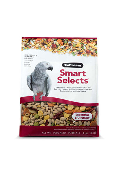 Zupreem طعام سمارت سيليكتس للببغاوات والكونيور ٤ أرطال