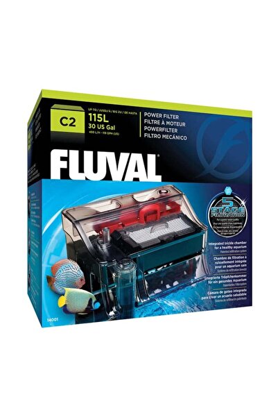 Fluval Aquarium C2 Power Filter 30 US Gal / 115 L