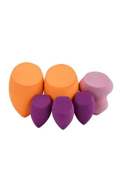 Real Techniques Miracle Complexion Sponge Pack of 6 - Multicolour