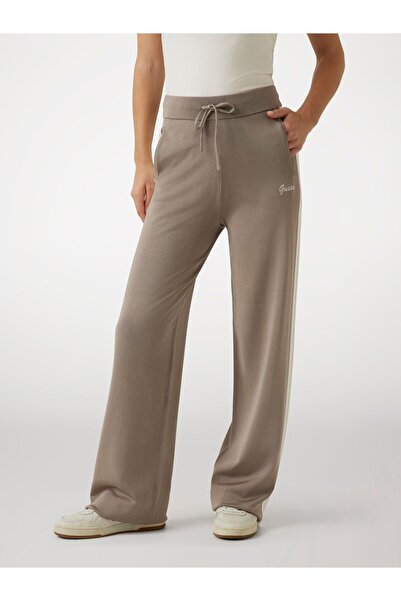 Guess Sweater Pants Kadın Aktif Relaxed Fit Triko Eşofman Altı