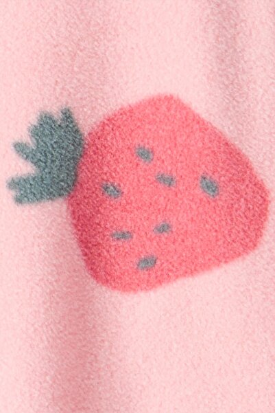 Carter's Baby Girl Pink Fleece Jumpsuit