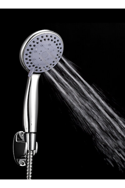 Lawazim Shower Head Set 1.5m - 3 Mode Water Saving Handheld Shower with Holder
