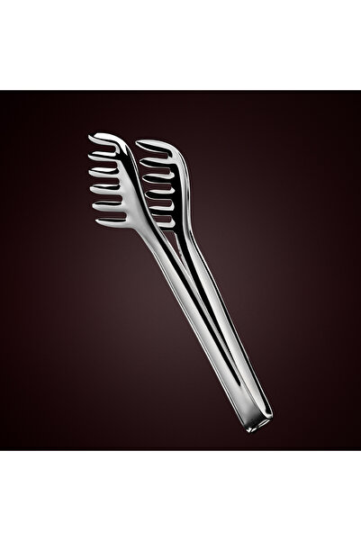 Hisar Tulip Steel Pasta Tongs