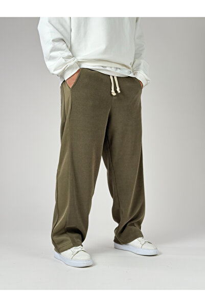 COCOPELLI Oversized Khaki Men's Baggy Pants Coc2521