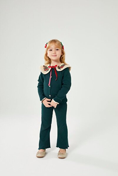 bebeğim butik Girl's Collar Embroidery Kit