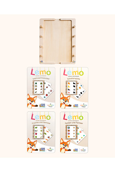 Kölner Lernspielverlag Lemo 3+ Yaş Dikkat ve Zeka Geliştirme Seti