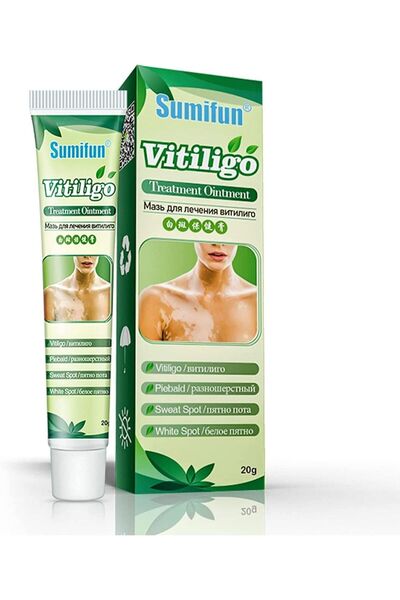 SUMIFUN مرهم كريم لعلاج البهاق والصدفية والبقع البيضاء - 6 عبوات